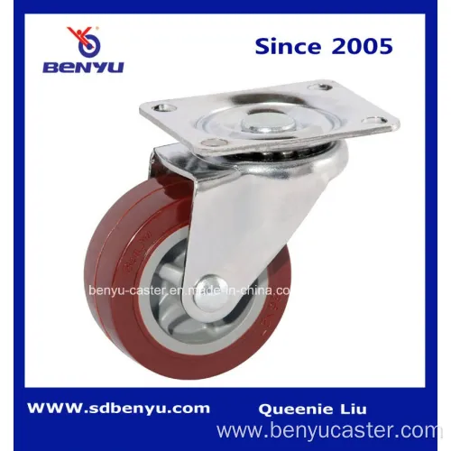 1.5 Inch to 3 Inch Swivel PU Caster